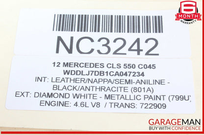 12-18 Mercedes W218 CLS550 E550 A/C Air Conditioning Compressor 0022309711 OEM