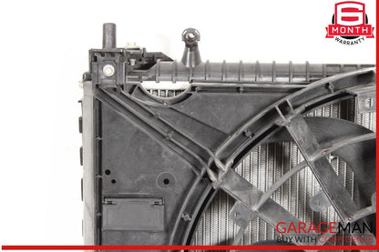 16-20 Jaguar XF Engine Motor Cooling Radiator Fan Assembly OEM