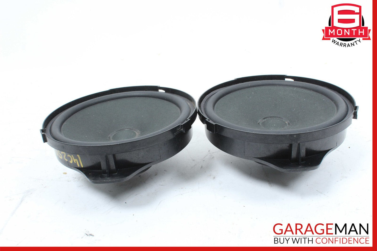 08-14 Mercedes W204 C250 C300 Rear Right & Left Side Door Sound Speakers Set OEM