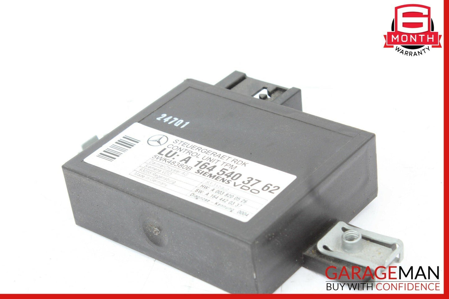 06-12 Mercedes W211 E350 SL550 CLS550 TPMS Tire Pressure Control 1645403762 OEM