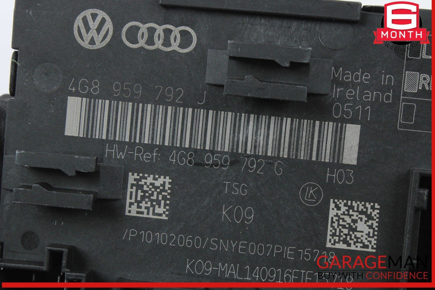 12-18 Audi A6 A7 Front Right Side Door Control Module Unit 4G8959792G OEM
