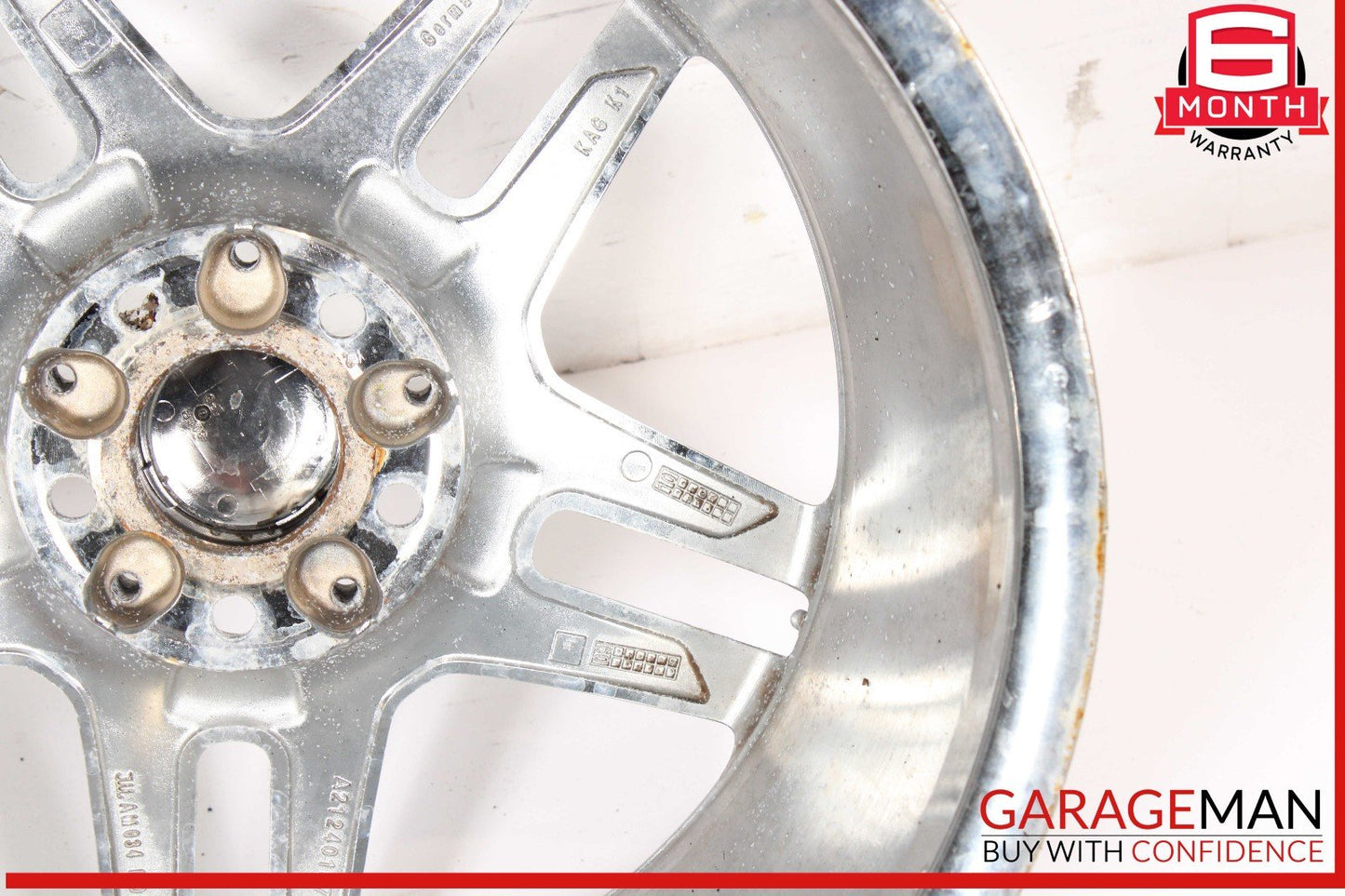 10-13 Mercedes W212 E350 E550 Rear Side Wheel Rim 9.0Jx18H2 ET54 OEM