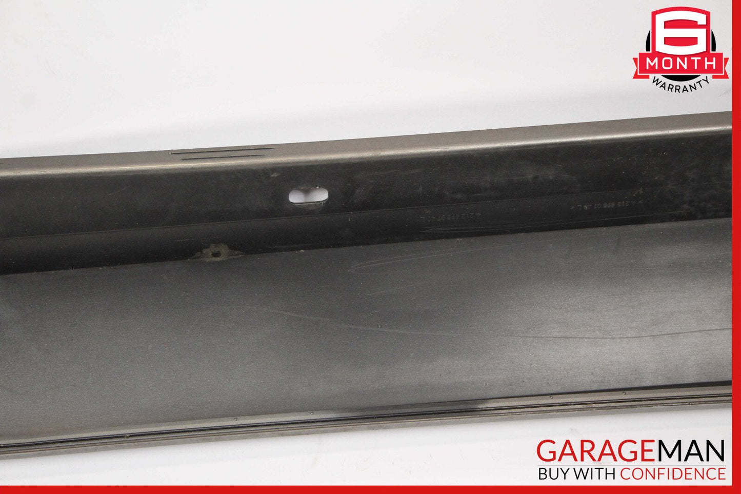 10-16 Mercedes W212 E350 Sedan Left Side Skirt Rocker Panel Silver OEM