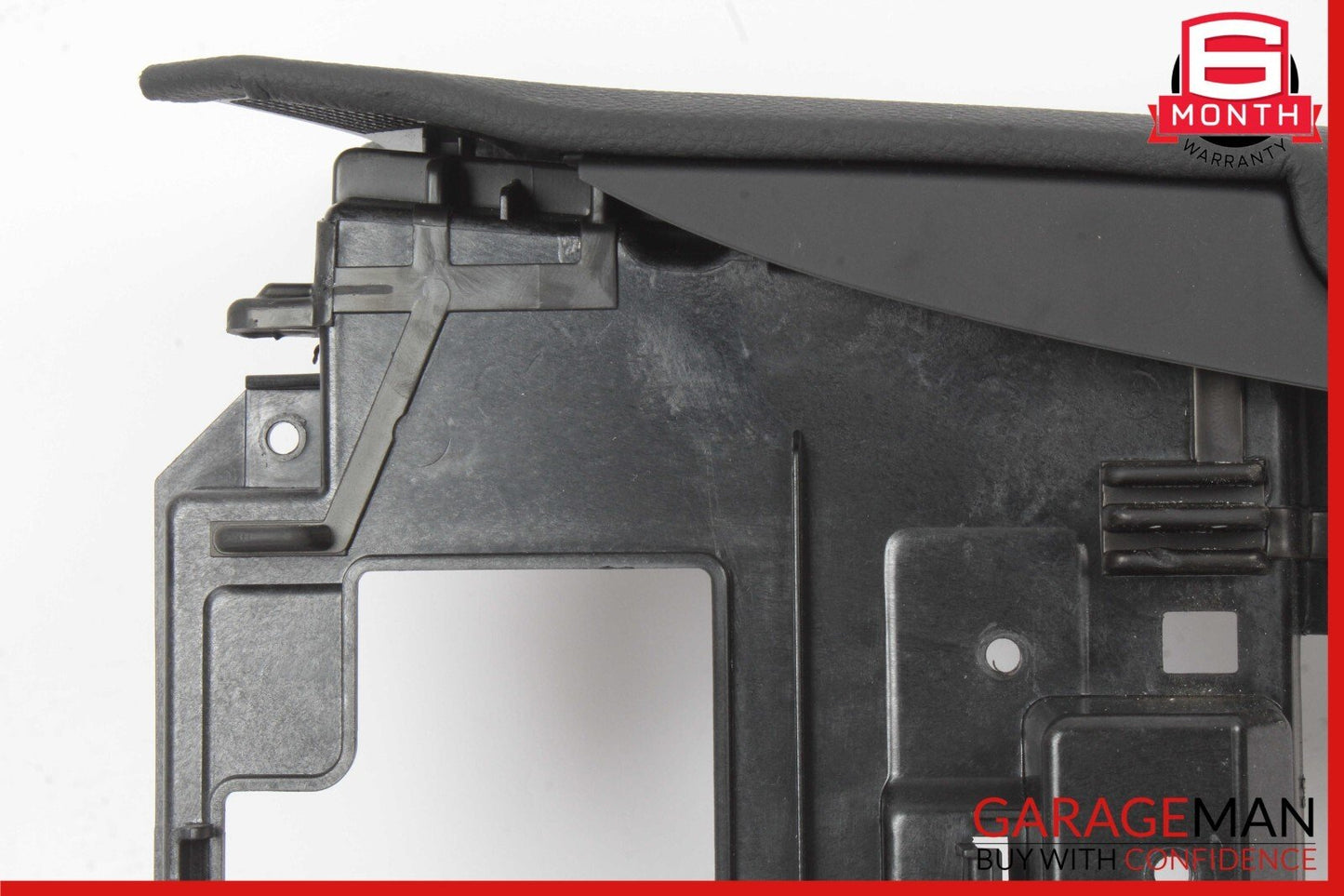 11-18 Porsche Cayenne Hybrid S Center Console A/C Bezel Trim Leather Black OEM