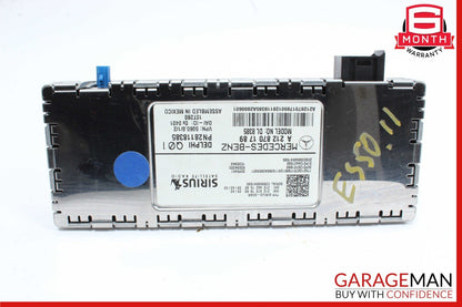 10-17 Mercedes W212 E350 C250 C300 Sirius Satellite Radio Receiver Module Unit