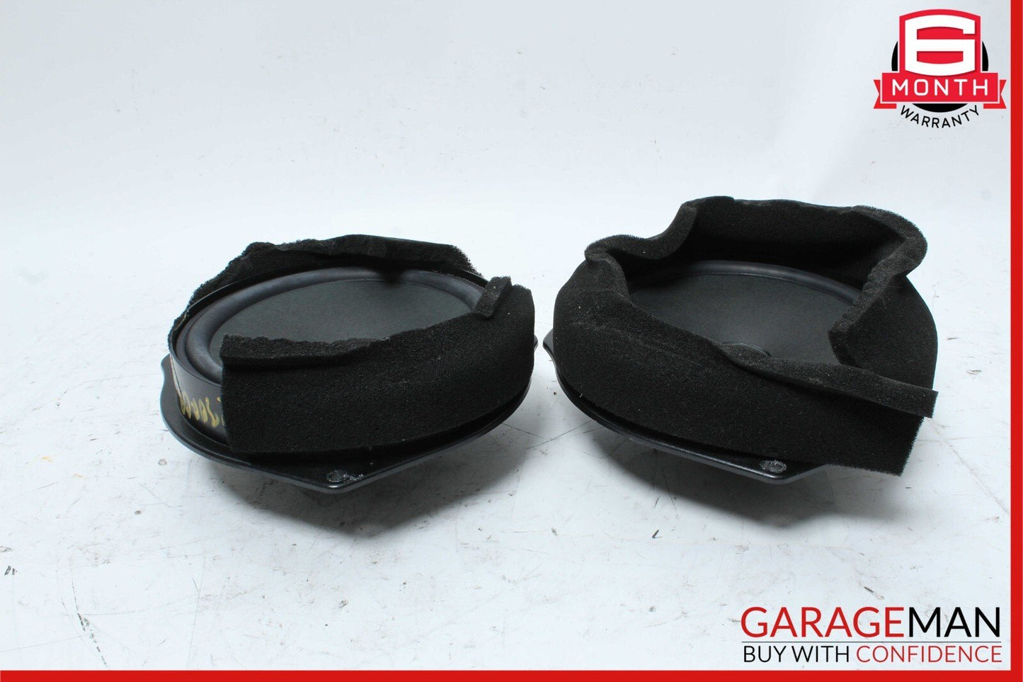08-14 Mercedes W204 C300 Front Right & Left Side Door Sound Speaker Set of 2 Pc