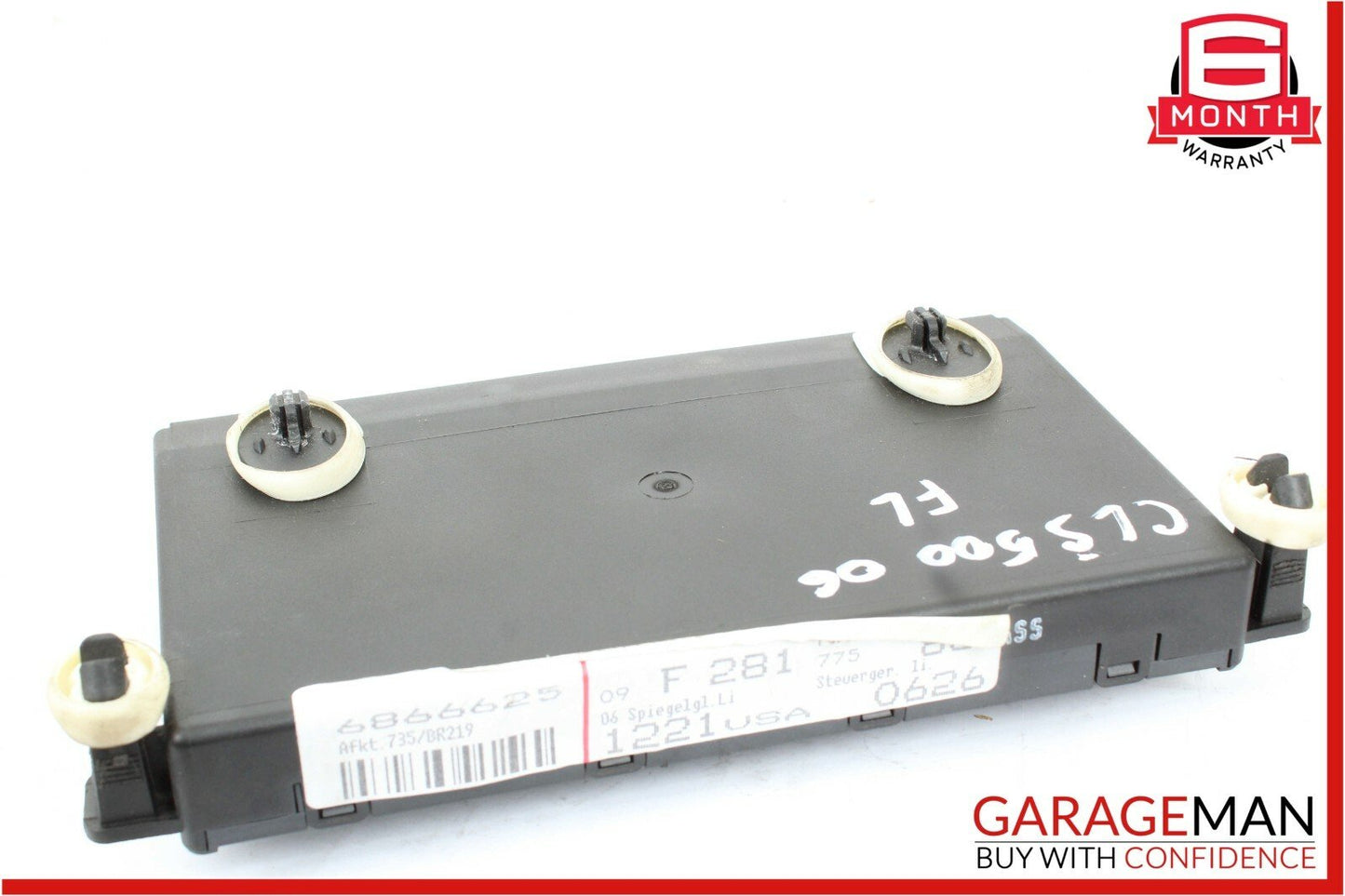 06-11 Mercedes W219 CLS500 CLS500 Front Left Side Door Controller Module Unit