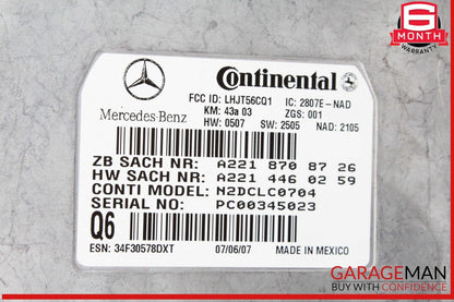 00-14 Mercedes W212 E350 S55 AMG Voice Communication Control Module Unit OEM