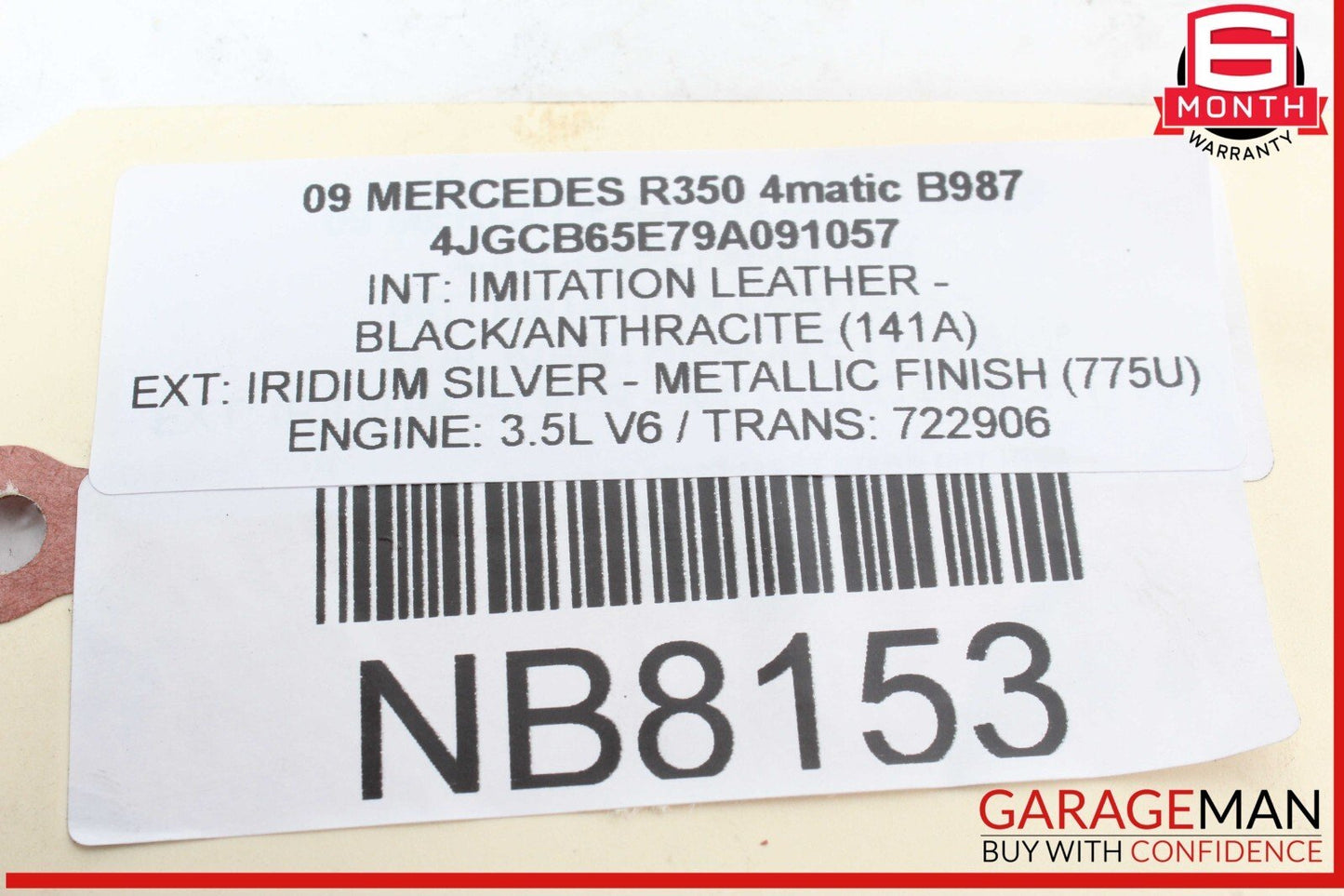 03-15 Mercedes W251 R350 4MATIC Auxiliary Circulation Water Pump Heater OEM
