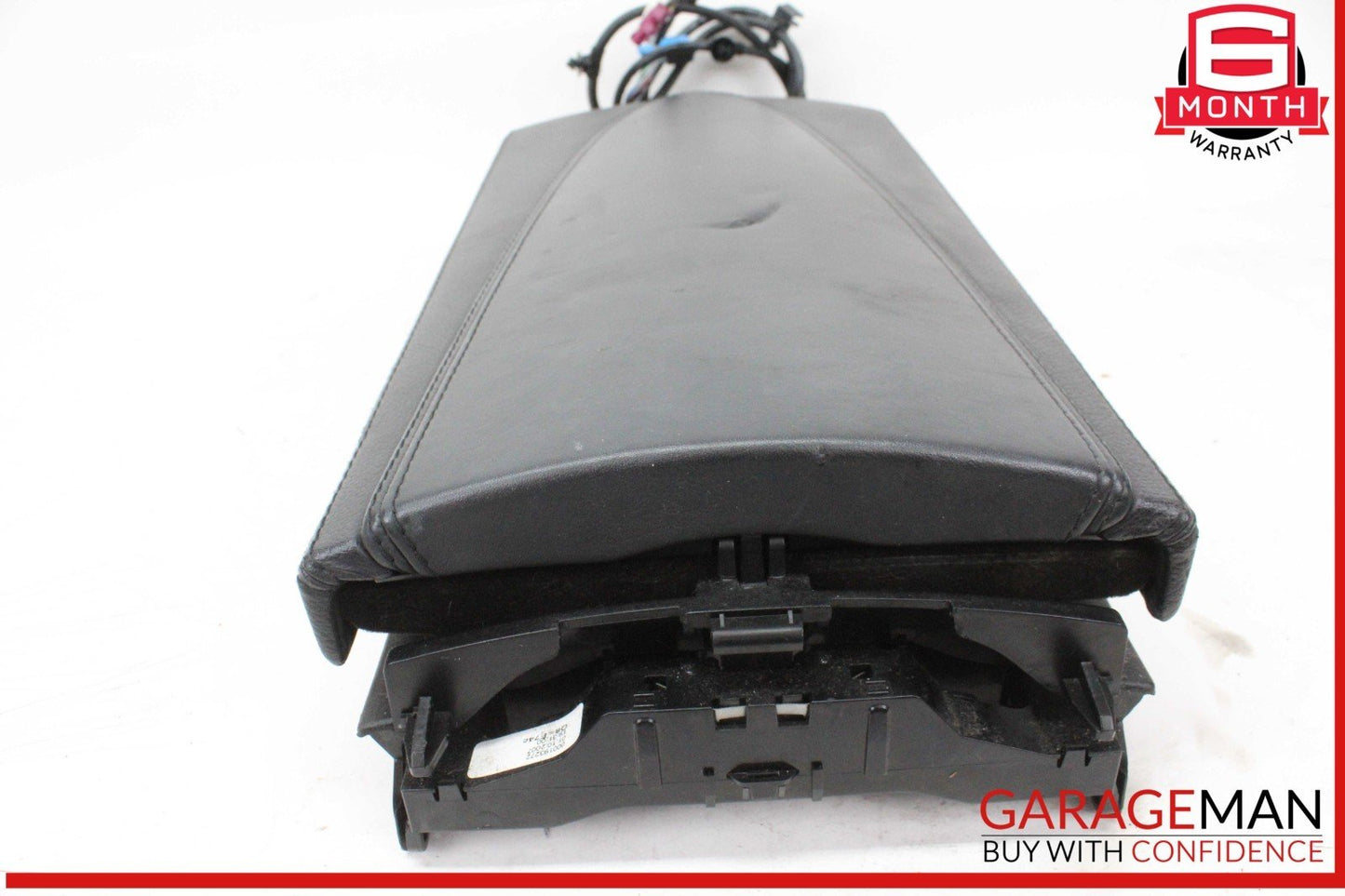07-14 Mercedes W216 CL550 CL63 AMG Center Console Arm Rest Armrest Black OEM