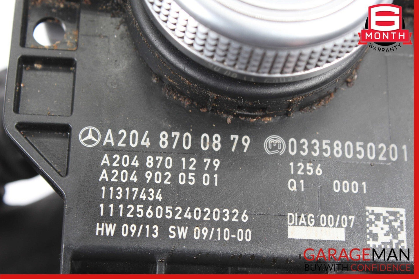 08-12 Mercedes W204 C300 Console Command Controller Knob Multi Switch Module OEM