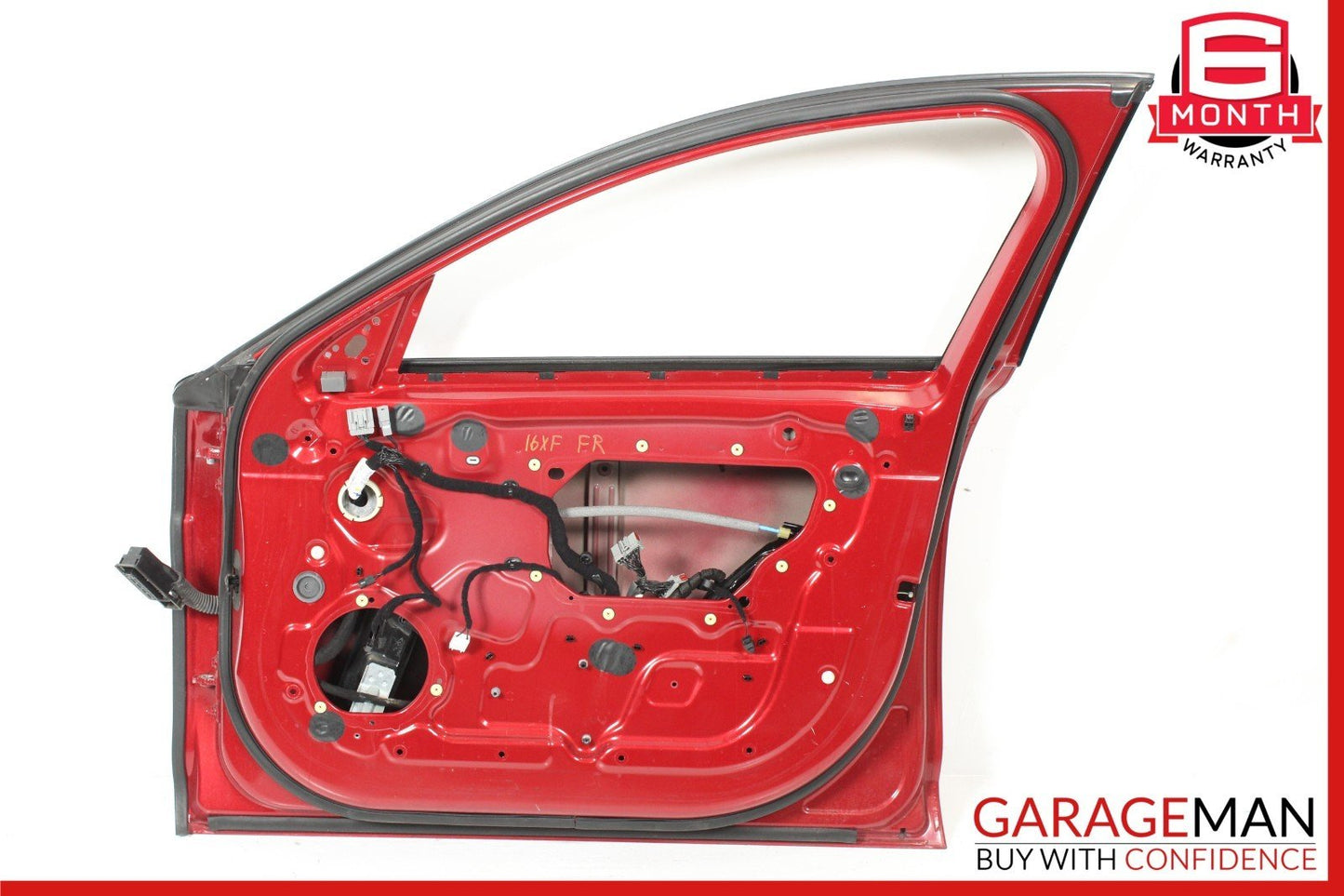 16-23 Jaguar XF Front Right Passenger Side Door Shell Panel Red OEM