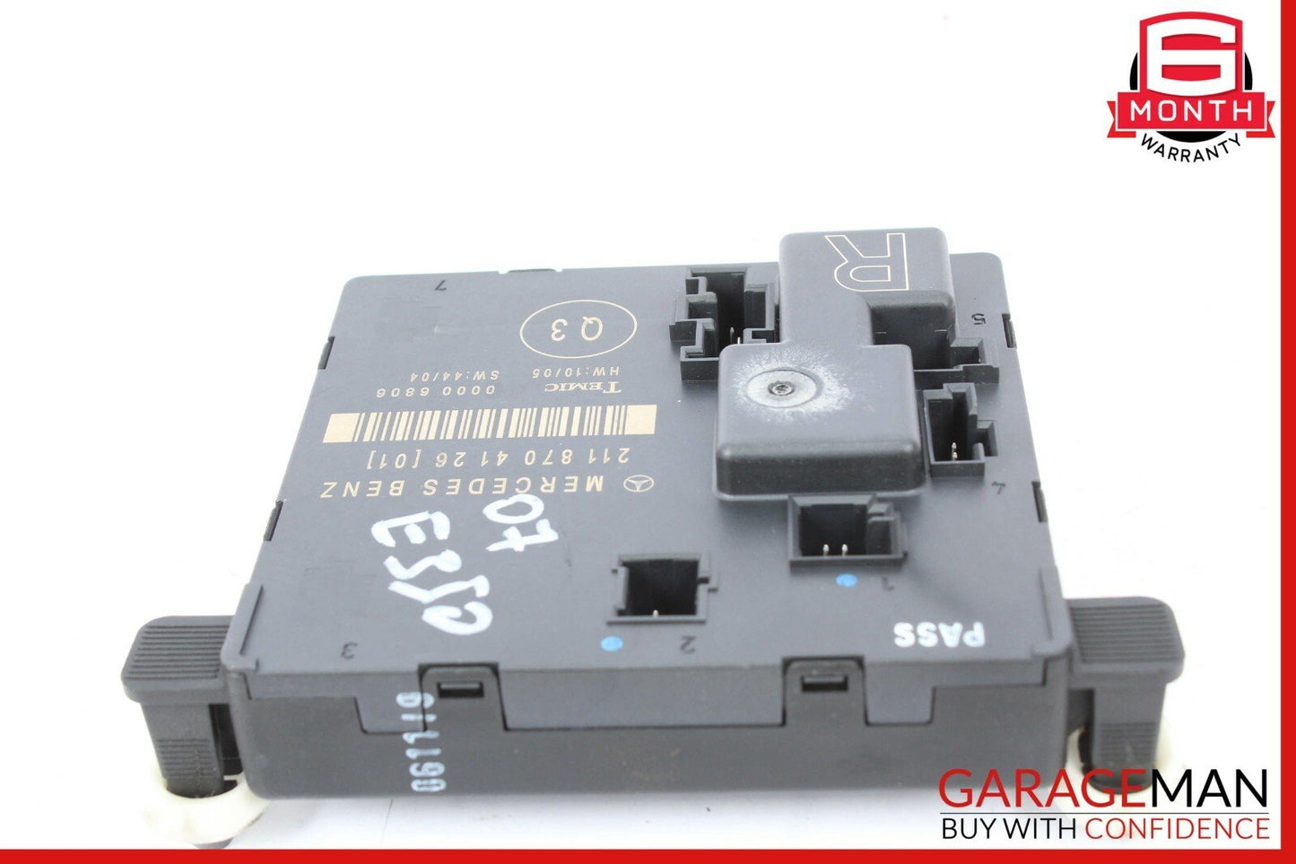 03-09 Mercedes W211 E350 E500 E63 AMG Rear Right Side Door Control Module Unit