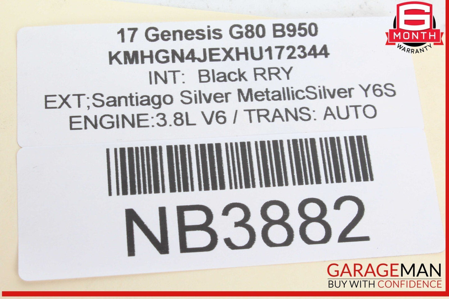 14-24 Hyundai Genesis G70 G80 Engine Ignition Starter Motor 36100-3C240 OEM