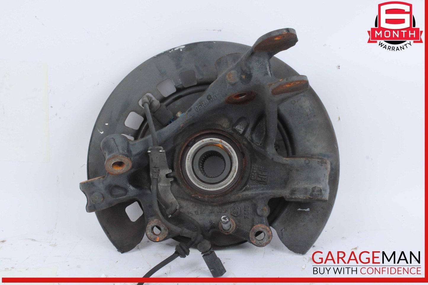 03-10 Porsche Cayenne S 955 957 Rear Right Spindle Knuckle Wheel Hub Bearing OEM