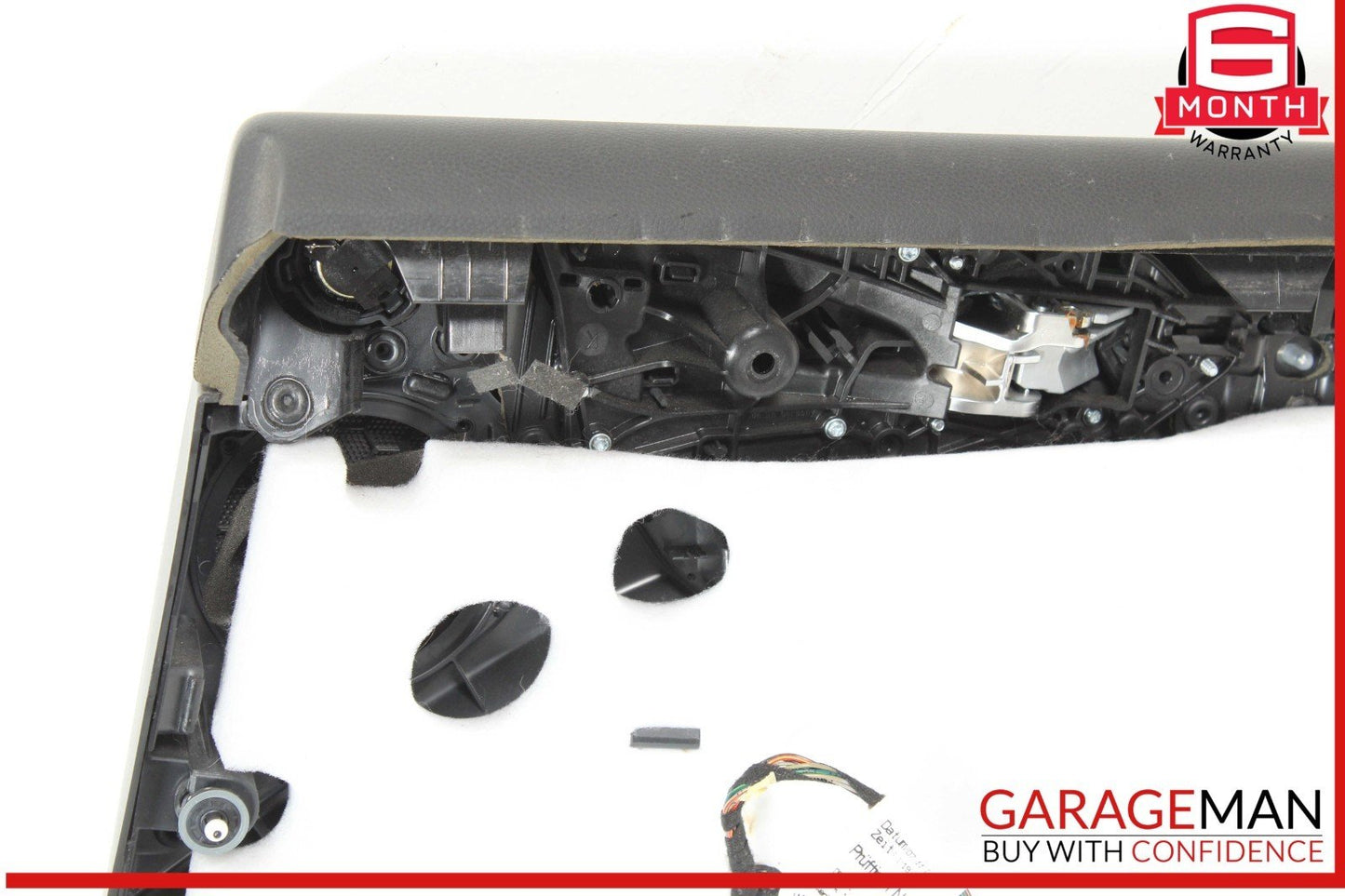 11-18 Porsche Cayenne 958 Rear Left Side Interior Door Panel Trim Assy OEM