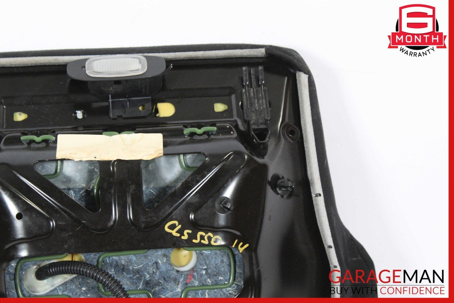 12-14 Mercedes W218 CLS550 Front Right Side Lower Bottom Seat Cushion Black OEM