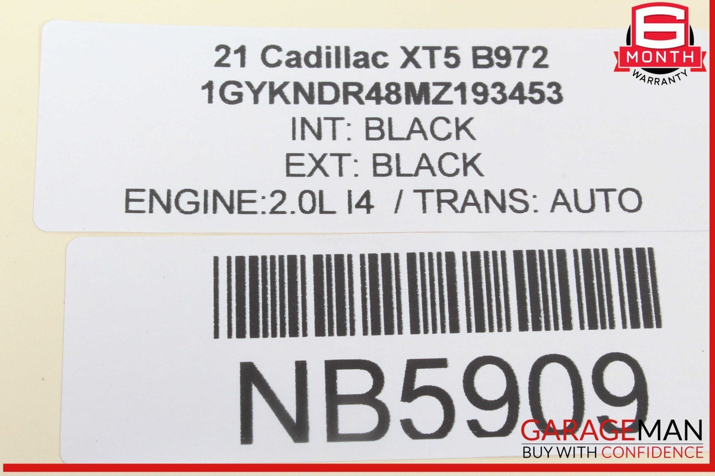 20-21 Cadillac XT5 Engine Control Module ECM ECU 12713924 OEM