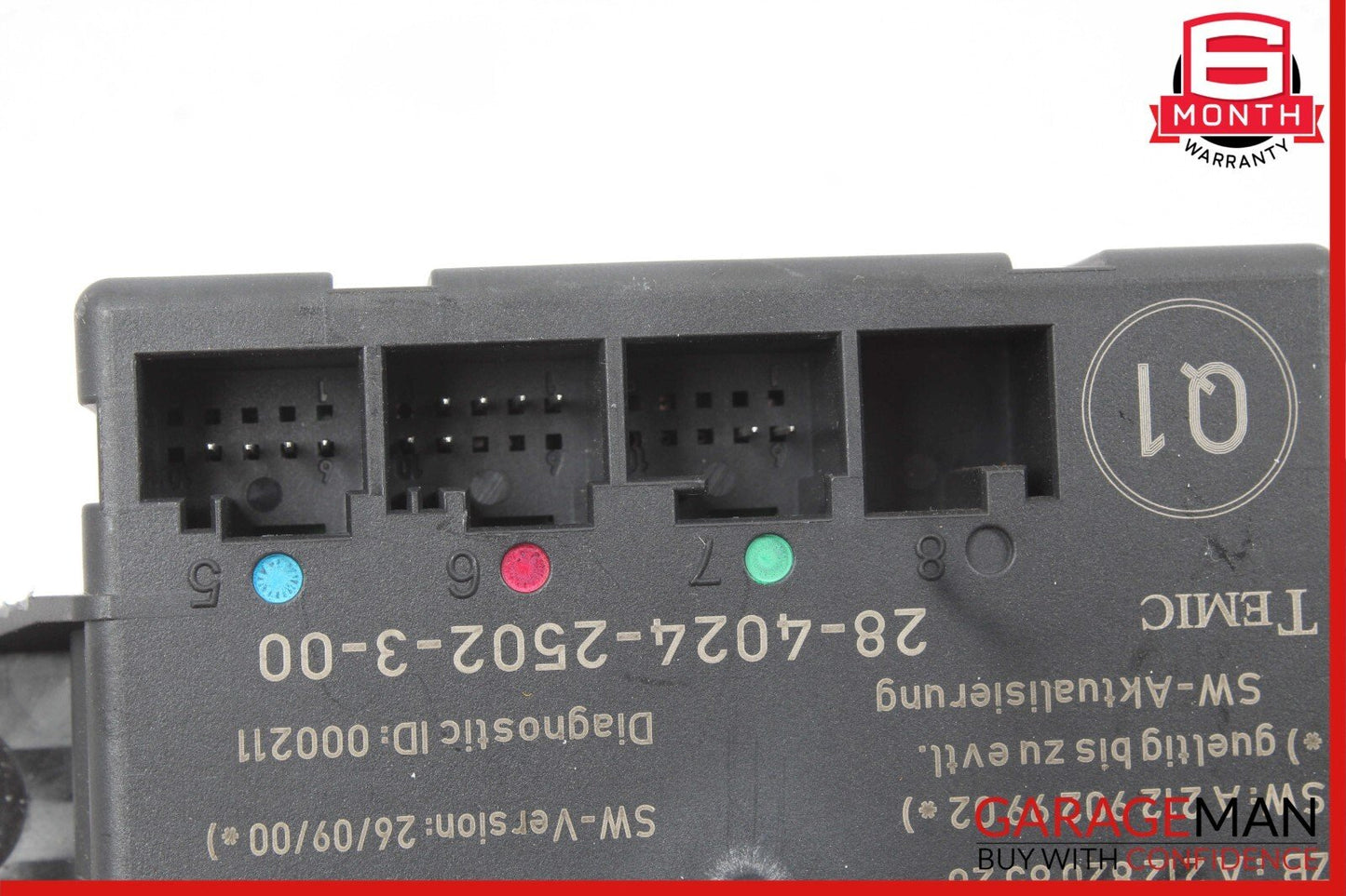 08-18 Mercedes E350 C250 C300 CLS400 Rear Left Side Door Control Module Unit