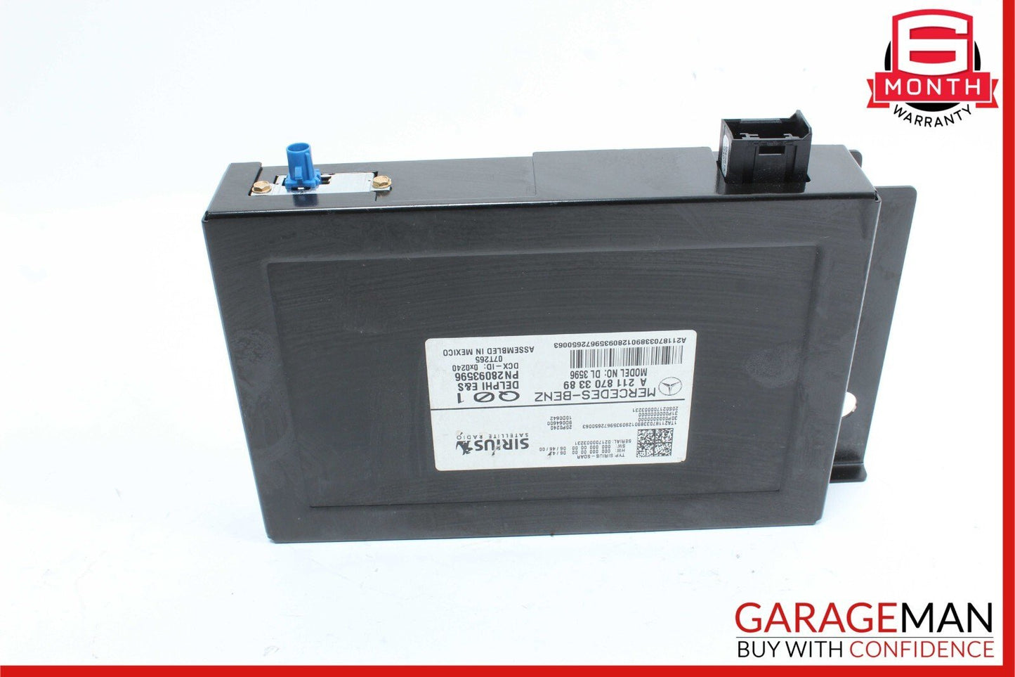 Mercedes SLK350 E350 ML350 R350 CLK550 Sirius Satellite Radio Receiver Module