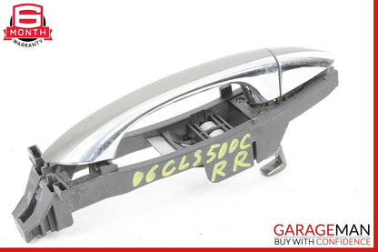 06-11 Mercedes W219 CLS500 Rear Right Side Exterior Door Handle Indium Gray OEM