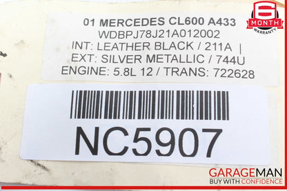 00-06 Mercedes W215 CL600 E320 S600 CLK55 AMG Voice Recognition Control Module