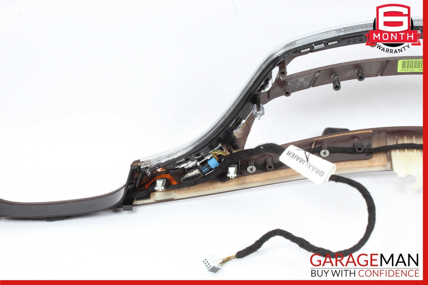 10-13 Mercedes W221 S550 S450 Dashboard Center Trim Molding Cover Bezel Wood