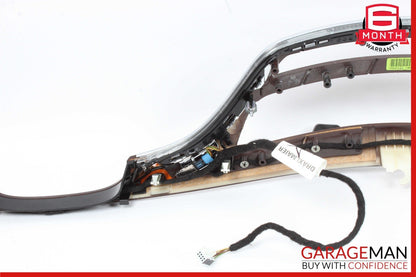 10-13 Mercedes W221 S550 S450 Dashboard Center Trim Molding Cover Bezel Wood