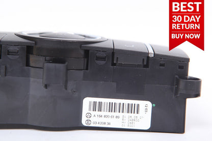 06-11 Mercedes W164 ML350 Rear AC A/C Heater Climate Control Switch Module A79