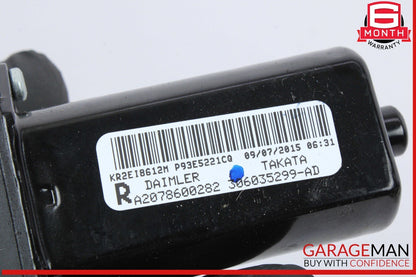 10-17 Mercedes W207 E400 E550 Front Right Side Seat Belt Feeder Retractor OEM
