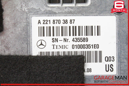 07-14 Mercedes W221 S550 CL550 Voice Language Communication Control Module OEM