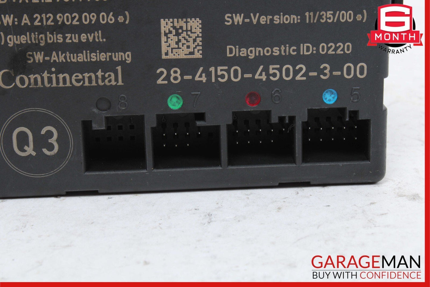 08-18 Mercedes GLK350 E350 E400 C250 Front Left Side Door Control Module Unit