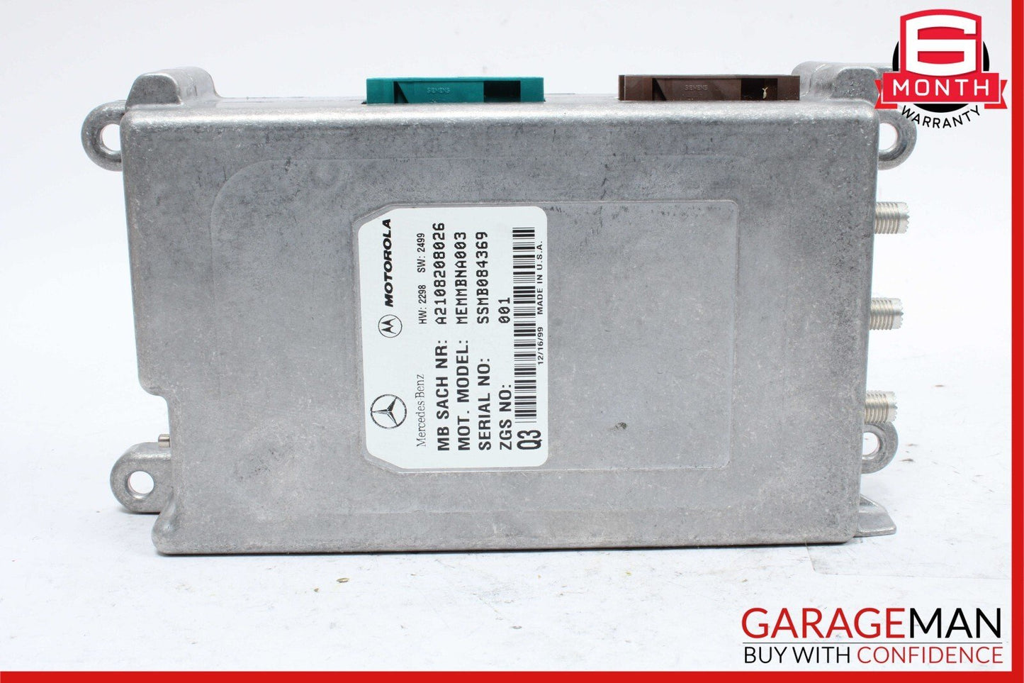 Mercedes W210 E320 CL500 S350 Voice Command Control Module Unit