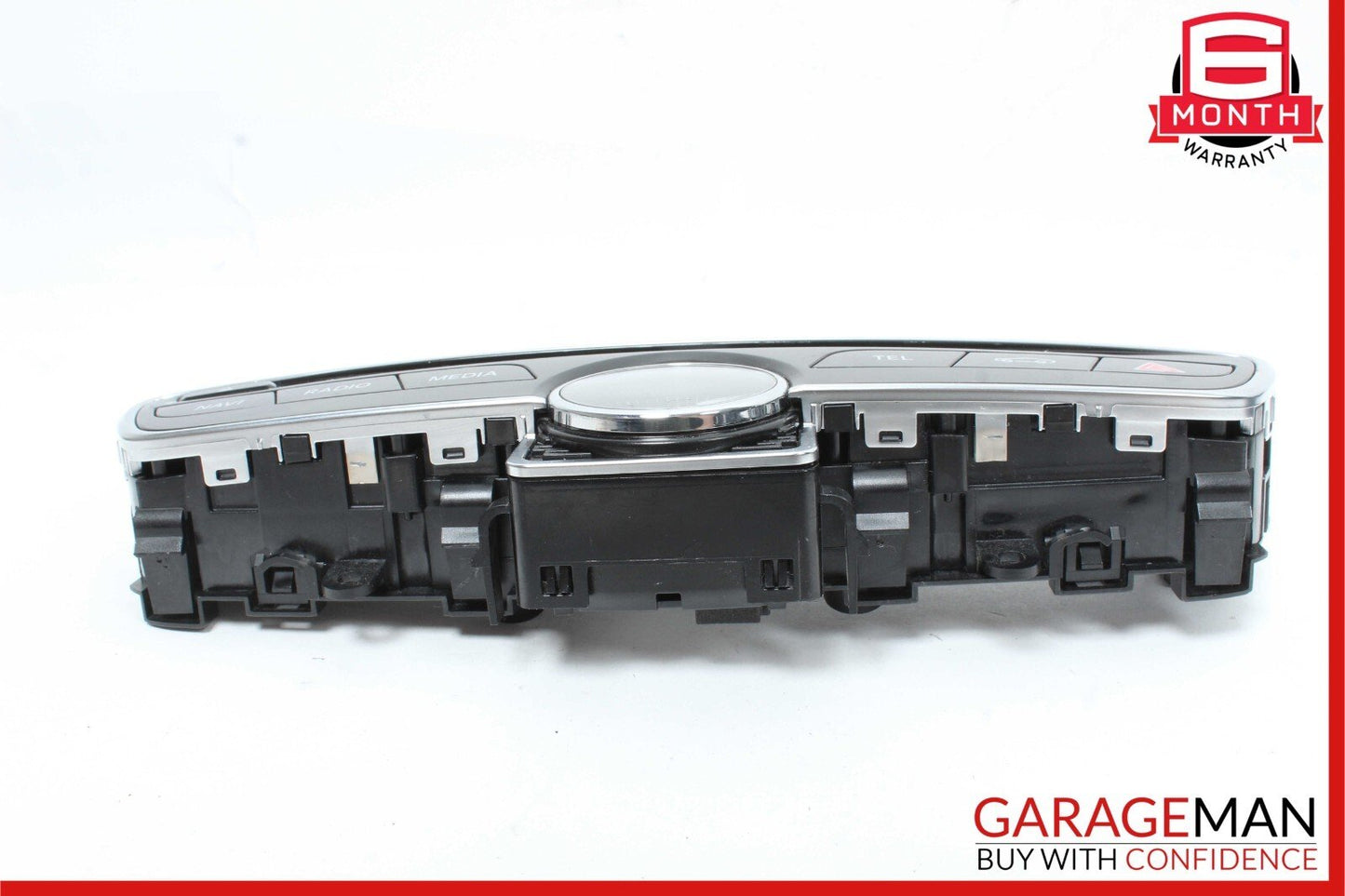 15-18 Mercedes W205 C300 C400 Center Dashboard Hazard Control Switch w/ Clock