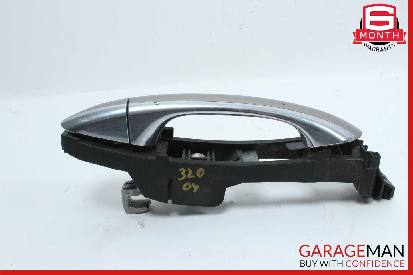 03-09 Mercedes W211 E320 E350 Rear Left Side Exterior Door Handle Silver