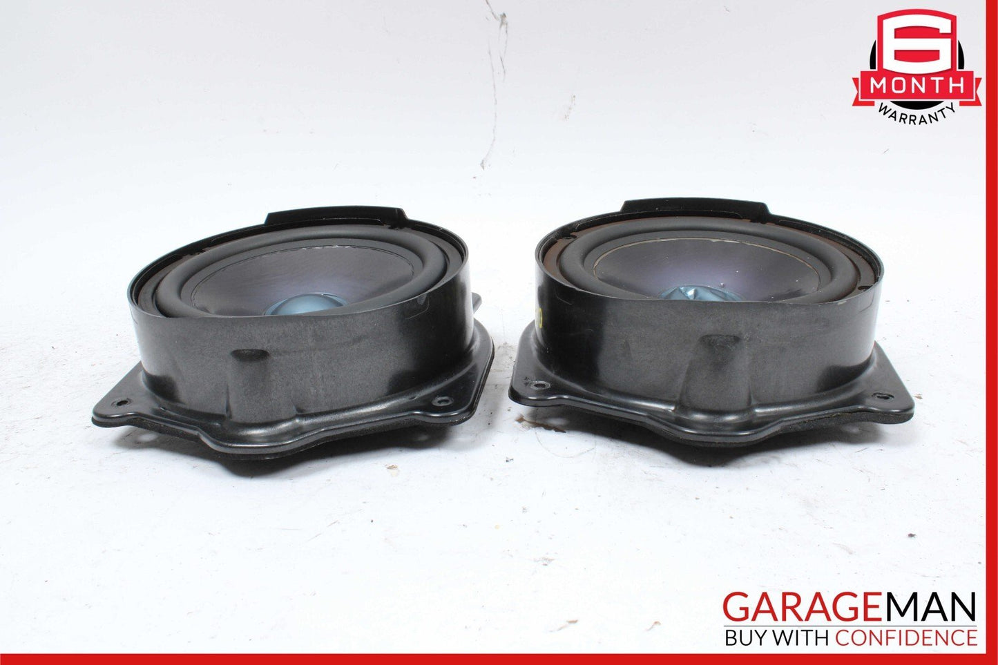 07-09 Mercedes W221 S550 Rear Left & Right Door Audio Sound Speakers Set of 2 Pc