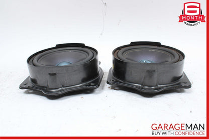 07-09 Mercedes W221 S550 Rear Left & Right Door Audio Sound Speakers Set of 2 Pc