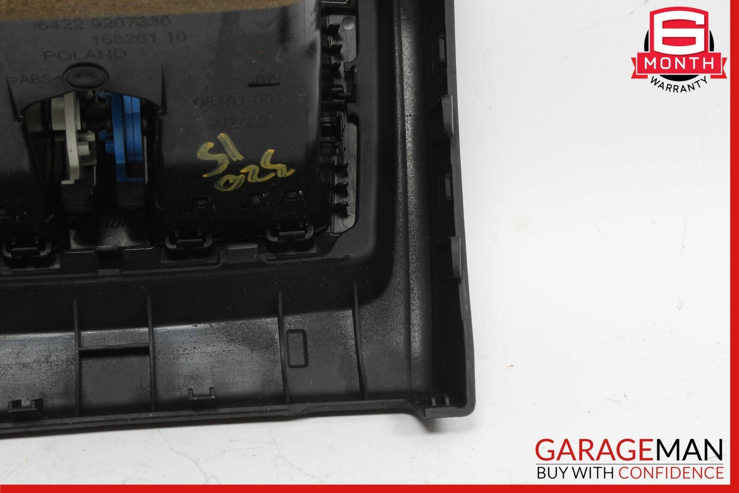 12-18 BMW F30 320i 528i Rear Center Console AC A/C Air Vent Trim Grille Assy