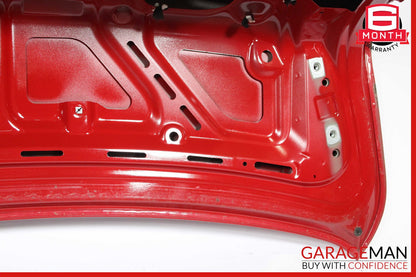 12-18 BMW F30 320I Rear Trunk Lid Deck Shell Panel Cover Red OEM