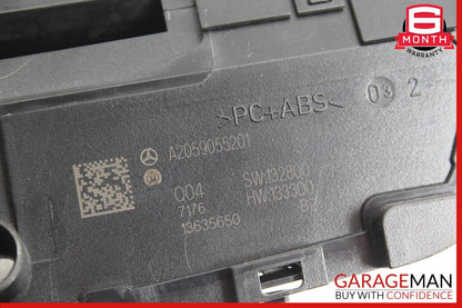 15-19 Mercedes W205 C350e C400 Media Center Dashboard Hazard Control Switch OEM