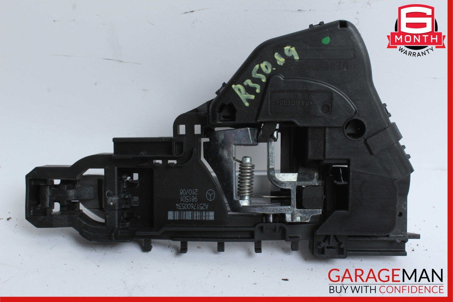06-10 Mercedes W251 R350 Rear Left Side Exterior Door Handle 2517600634 OEM
