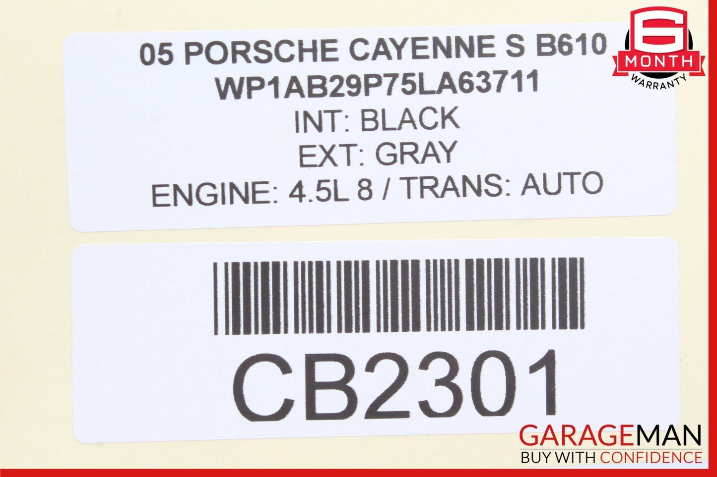03-10 Porsche Boxster S 955 Cayenne Navigation GPS DVD Player Module Unit OEM