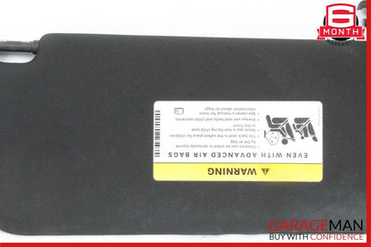 08-14 Mercedes W204 C250 C350 Front Left Side Sun Visor Sunvisor Shade Black
