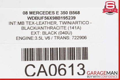 03-09 Mercedes W211 E350 CLS550 Hazard Light Door Lock Control Switch Module OEM