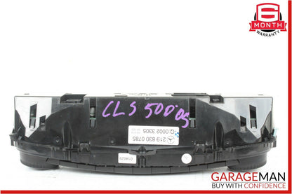 06-11 Mercedes W219 CLS500 CLS550 AC A/C Heater Climate Control Switch Unit