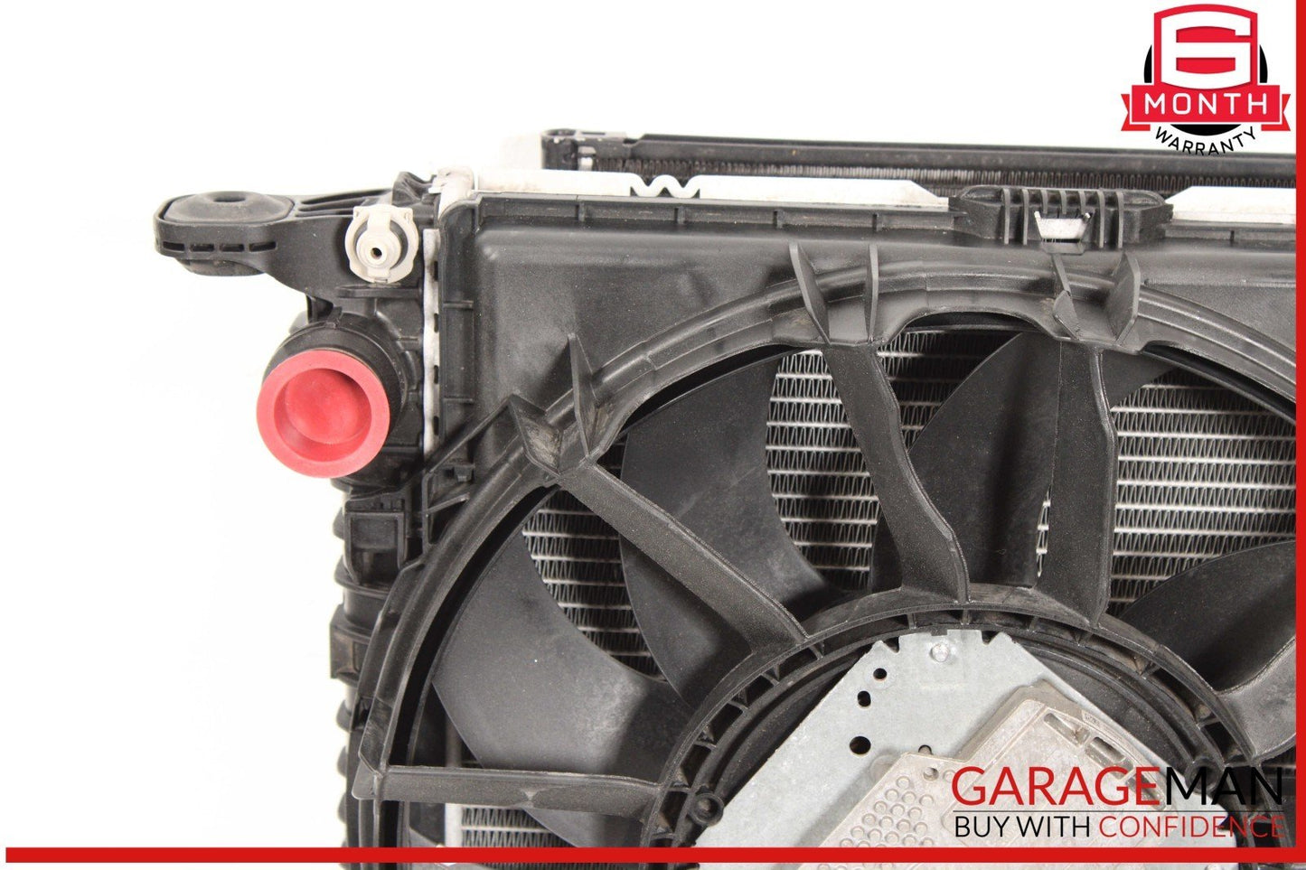 12-18 Audi A8 A7 Engine Cooling Radiator w/ Fan Assembly OEM