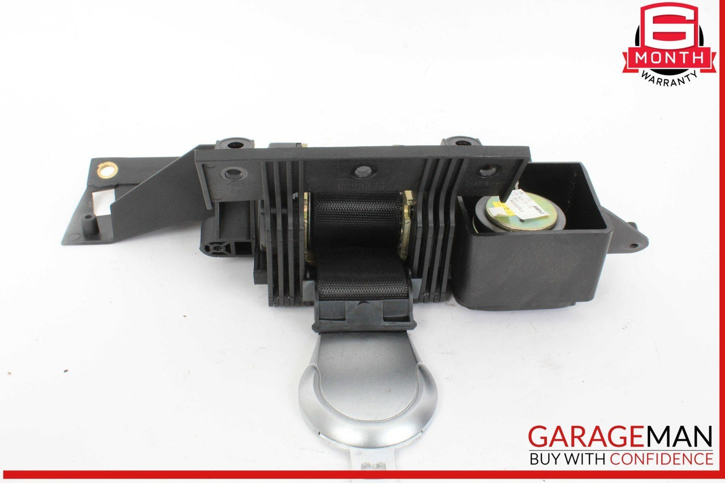 03-08 Mercedes R230 SL500 Rear Right Seat Belt Retractor Luggage w/ Speaker OEM