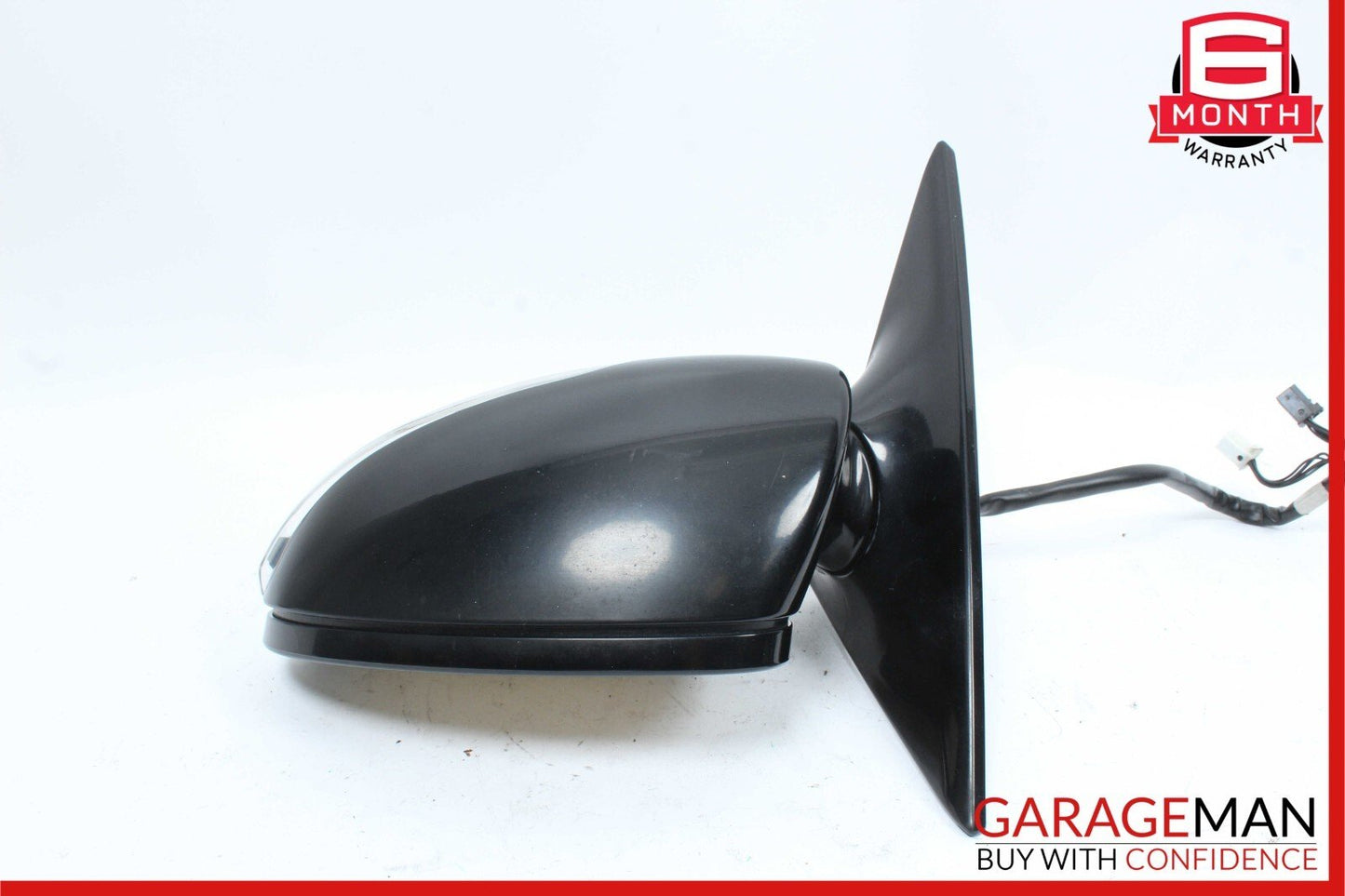 06-08 Mercedes W219 CLS500 Front Left Side Door Mirror Rear View Black OEM