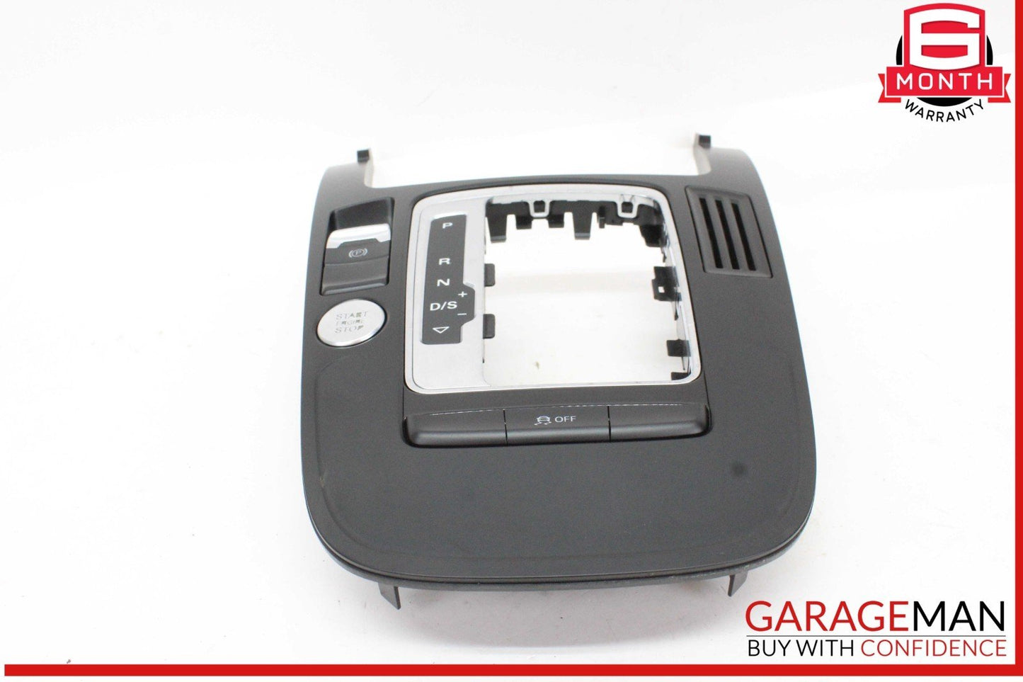 09-16 Audi A5 A4 Front Center Console Shift Trim Shifter Bezel Cover Assembly