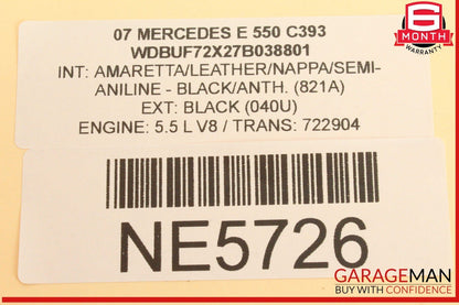 06-13 Mercedes W211 E550 E63 AMG Heated Seat Control Module Unit 2118702026 OEM